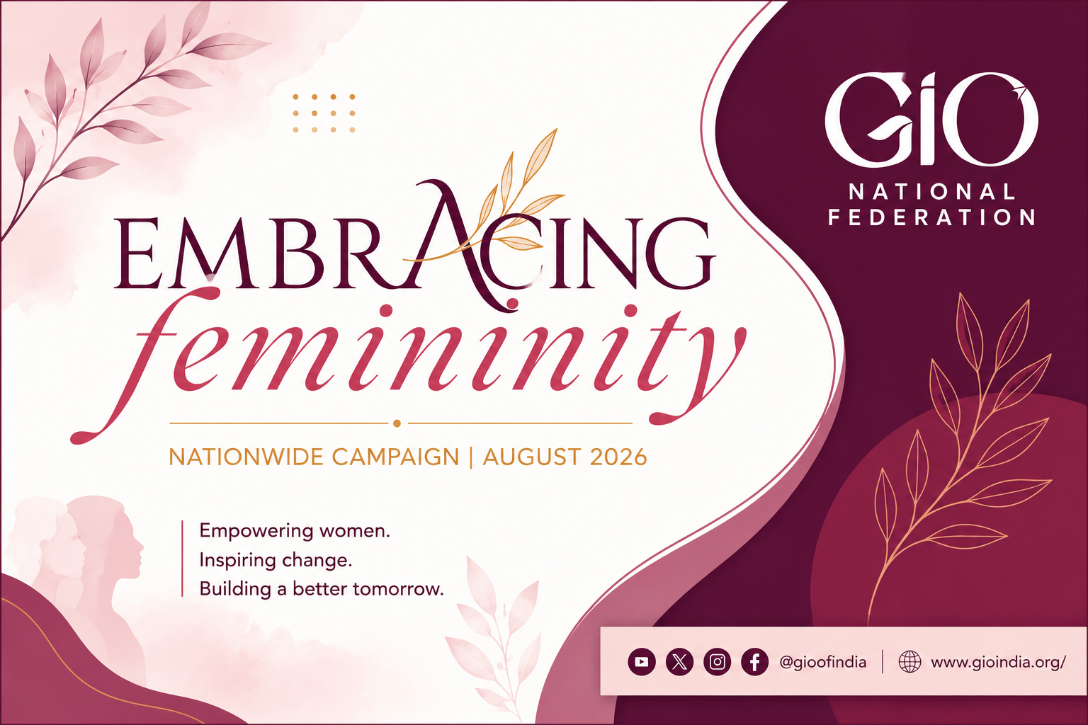 Embracing Femininity — Nationwide Campaign, August 2026